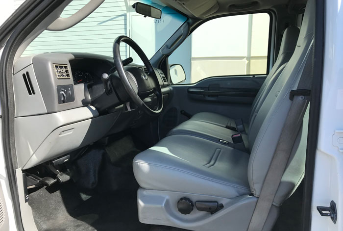 2003 Ford F-350 Crew Cab Stakebed - Driver - Inside View 1