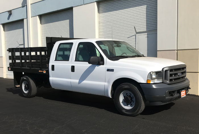 2003 Ford F-350  Crew Cab Stakebed w/ Only 41K #D76048