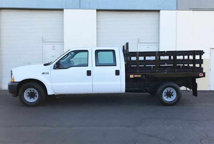 2003 Ford F-350 Crew Cab Stakebed - Driver Side