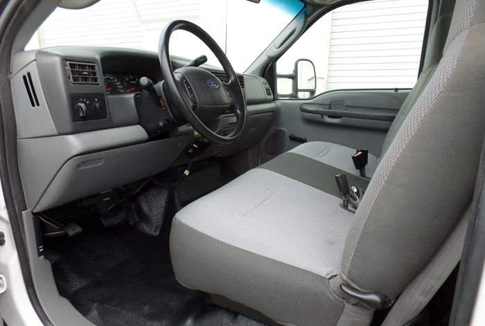 2003 Ford F-550 XL Dump Truck - Driver Side - Inside