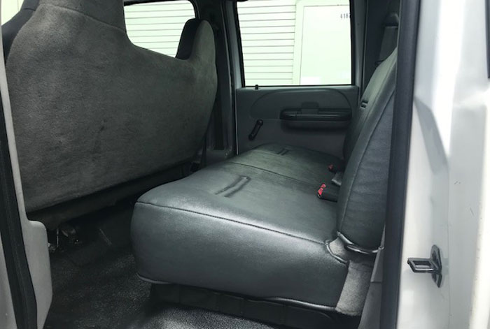 2004 Ford F-350 Crew Cab Stakebed - Inside Driver Side View 1
