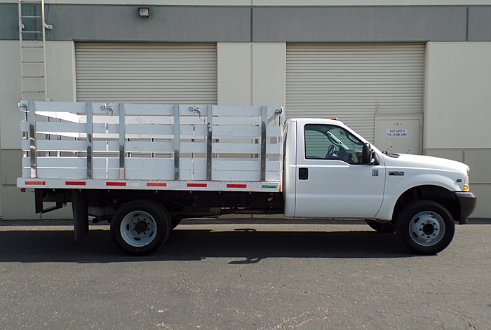 2004 Ford F-450 12’ Stakebed w/ Only 50K - Passenger Side
