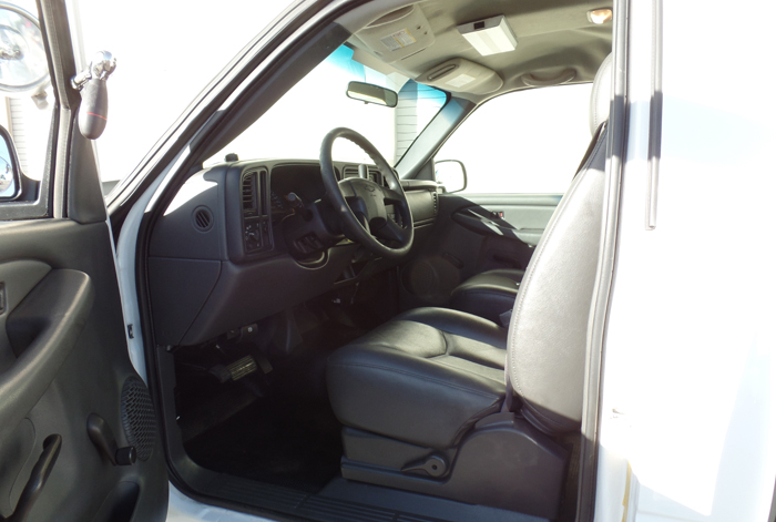 2006 Chevy Silverado 2500 HD Utility - Inside Driver View
