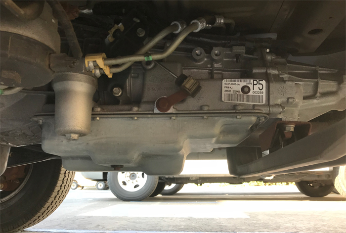 2006 Ford E-350 Extended High Top Diesel Cargo Van - Undercarriage