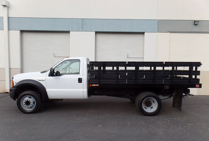 2006 Ford F-450 12’ Stakebed w/ Only 70K - Driver Side