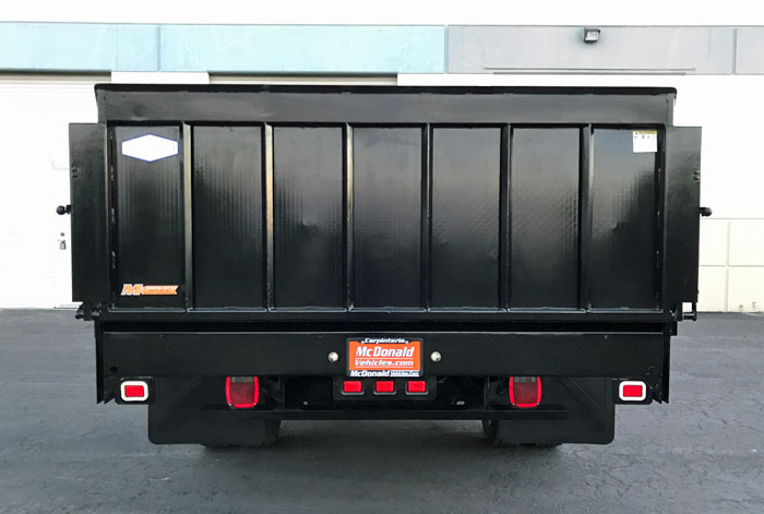 2008 Ford F-450 XL 12' Stakebed Truck - Rear View