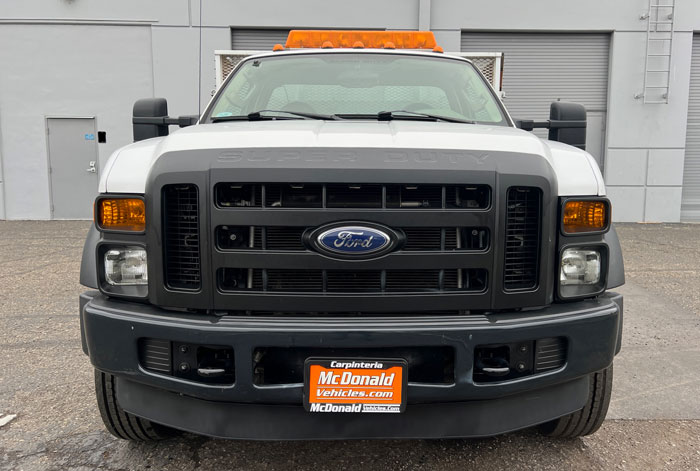 2008 Ford F-450 14' Stakebed - Front View