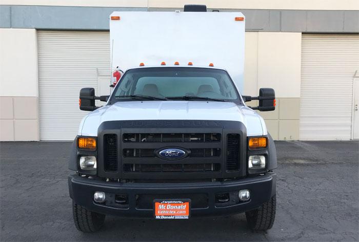 2008 Ford F-450 Super Duty XL Super Structure Utility w/ 98K  - Front View 