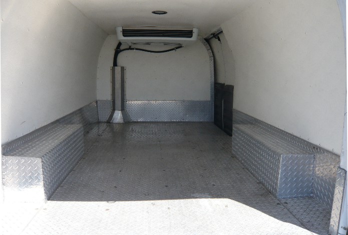 2008 GMC G3500 Extended Diesel  Refrig. Van - Inside - Rear Cargo Area