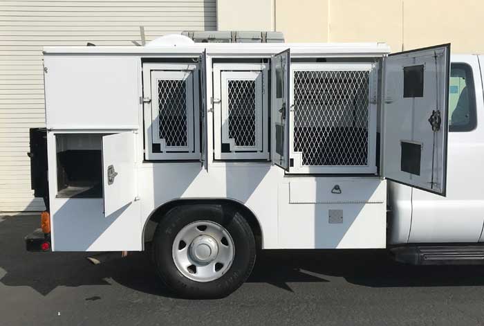 2009 Ford F-350 Super Duty XL Animal Transport/Rescue Utility  - Box - Passenger Side