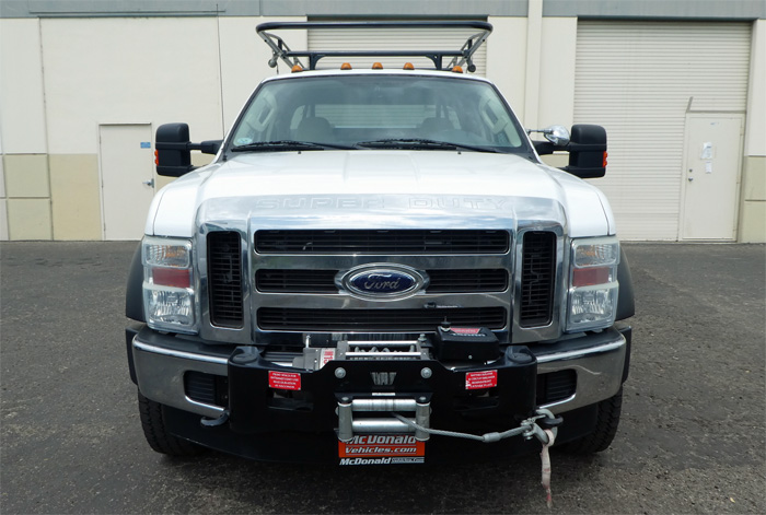2010 Ford F-450 XLT 4 x 4 Mechanic’s Truck - Front View 