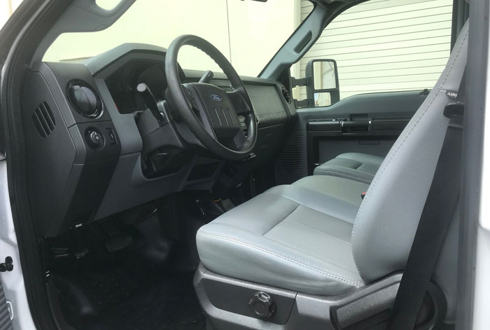 2012 Ford F-550 Crew Cab 4WD 6.7L Power Stroke Diesel - Inside Driver Front Seat