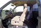 2001 Ford F-350 XL 4 x 4 Service Truck - Inside - Driver 