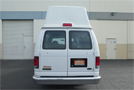 2006 Ford E-350  Ext. High Top Diesel Cargo Van w/   Only 1K miles  - Rear