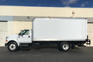 2011 Ford F-750 6.7 L Carb Compliant Cummins Diesel 18' Box Truck - Driver Side - Sides Removed