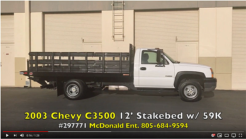 2003 Chevy C3500 12' Stakebed w/ Only 59K on YouTube