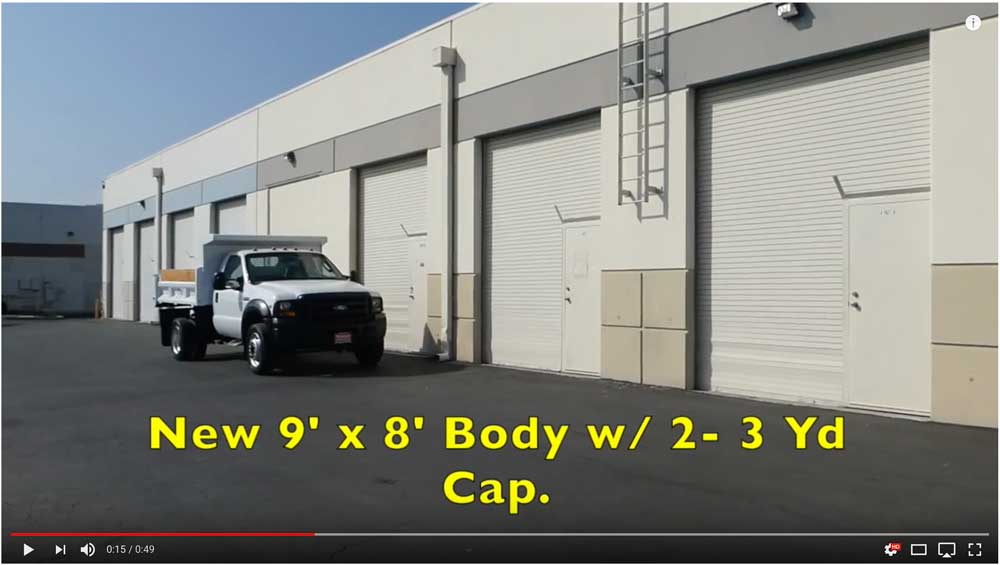 2006 Ford F-550 Super Duty Truck w/ New 2-3 Yd Dump Body & New Hoist on YouTube