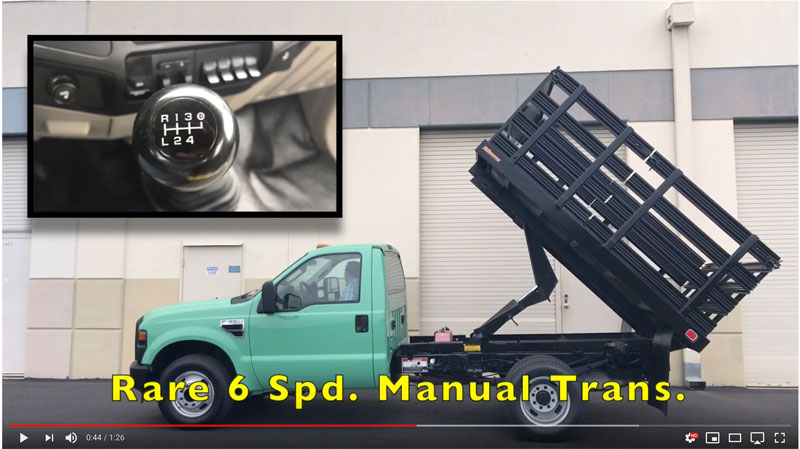 2008 Ford F-350 MT Super Duty Truck w/ Only 35K & Manual Transmission on YouTube