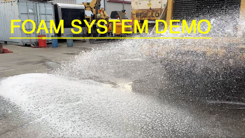 Foam Pro Foam System Demo for 2003 Ford F-550 Brush Truck w/ Only 107 K on YouTube