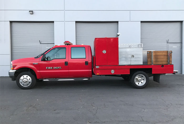 2002 Ford F-550 Brush/Rescue Truck - Passenger