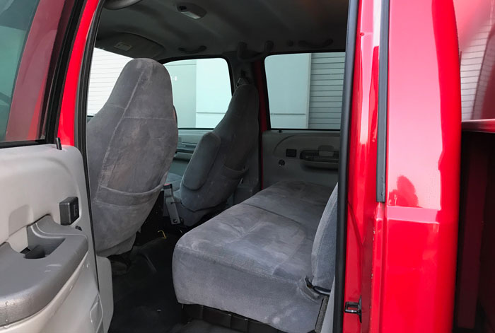 2002 Ford F-550 Brush/Rescue Truck - Inside - Rear