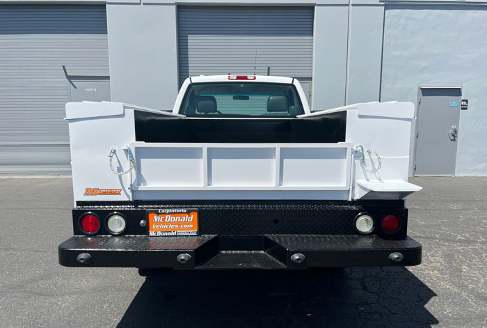 2006 Chevy Silverado 2500 HD Utility - Rear View