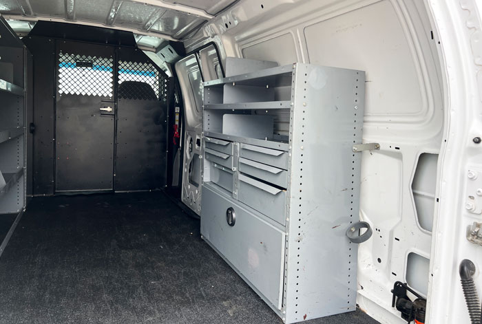 2008 Ford E-250 Cargo Van w/ 40K -  Rear Cargo Area 2 