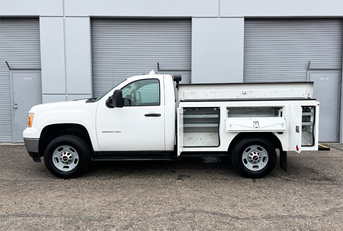 2011 Chevy Silverado C2500HD Utility Truck - Boxes - Driver Side