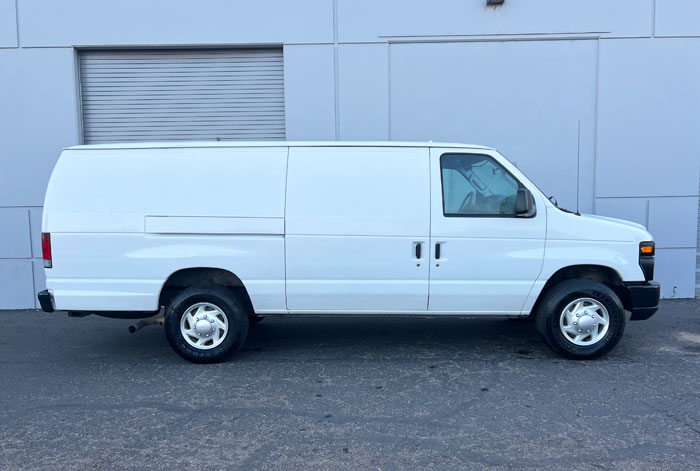 2011 Ford E-350 Extended Cargo w/ 53K - Passenger Side View