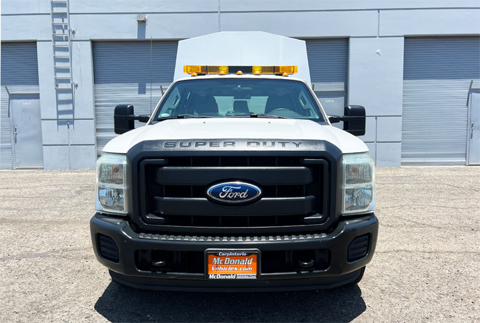 2011 Ford F-350 Utility -  Front View