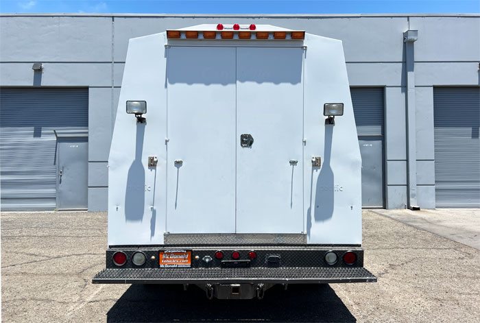 2011 Ford F-350 Utility -  Rear View