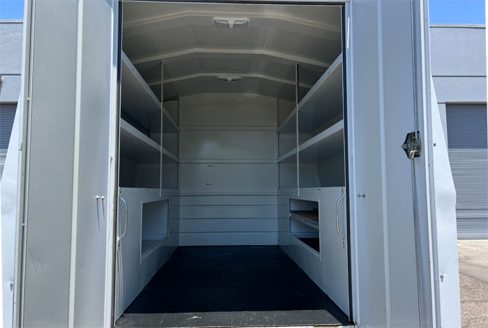 2011 Ford F-350 Utility - Rear Cargo Area - Center View