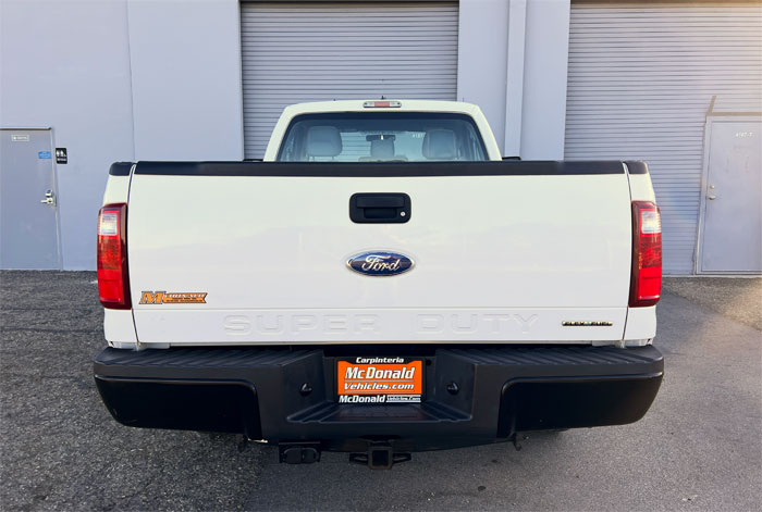 2012 Ford F-250 XL Pickup - Rear View