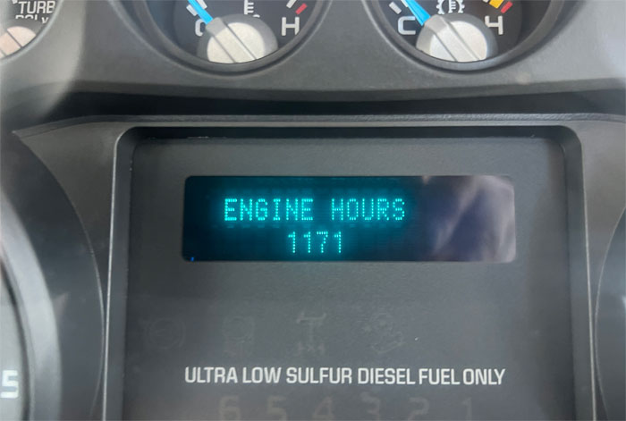 2012 Ford F-450 Cab & Chassis -  Engine Hours
