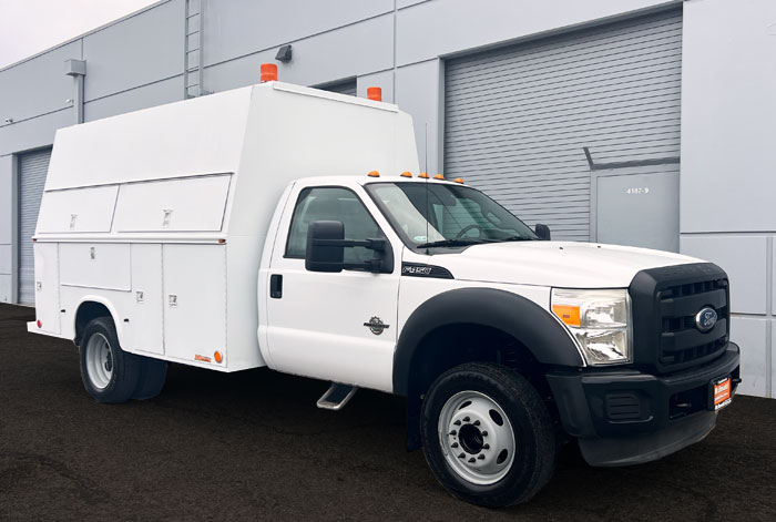 2012 Ford F-450 Power Stroke Diesel Utility w/ Only 24k mi. 