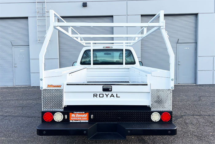 2013 Ford F-250 Utility Truck - Rear View
