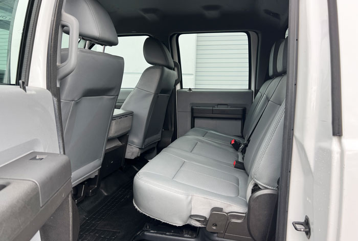 2015 Ford F-250 Crew Cab - Inside - Driver - Rear