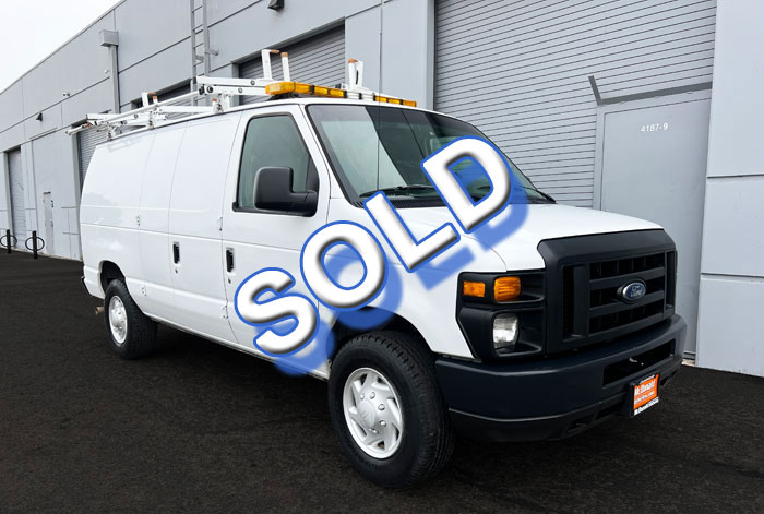 2008 Ford E-250t Cargo Van w/ Only 40K #A91786