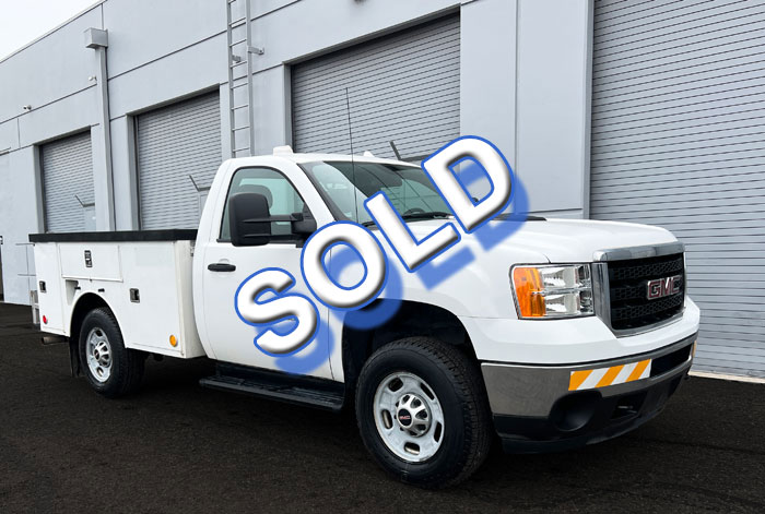 2011 GMC Sierra 2500 HD Utility w/ 116k mi. 