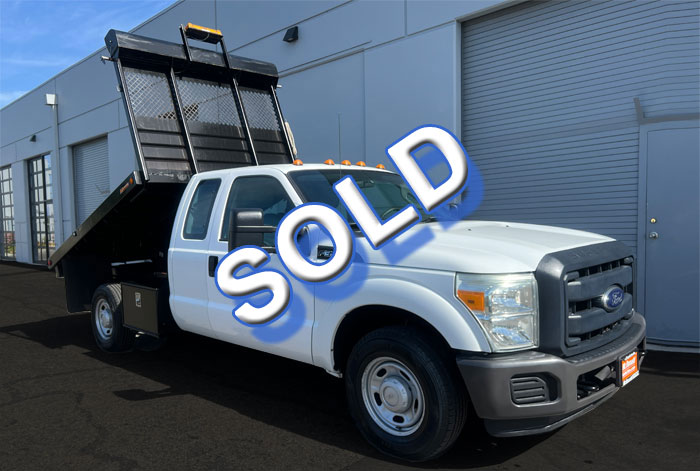 2012 Ford F-350 Super Cab 9' Dump w/ 85K #b43835  