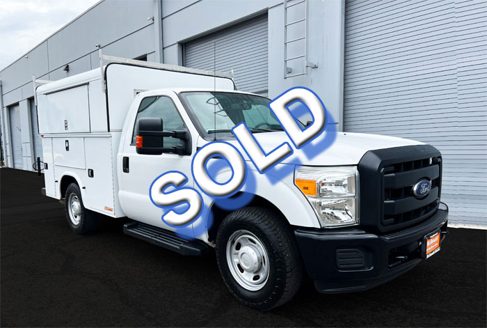 2016 Ford F-250 Utility w/ 15k mi. 