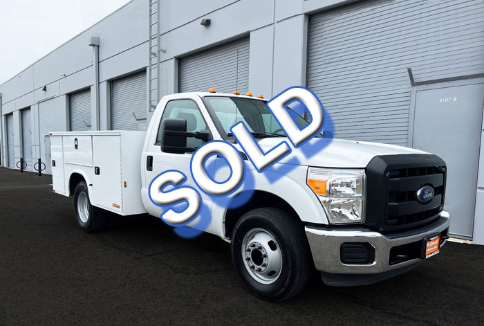 2016 Ford F-350 Utility w/ 16k mi. 