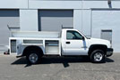 2006 Chev Silverado 2500 Utility Truck- Box - Passengerser Side
