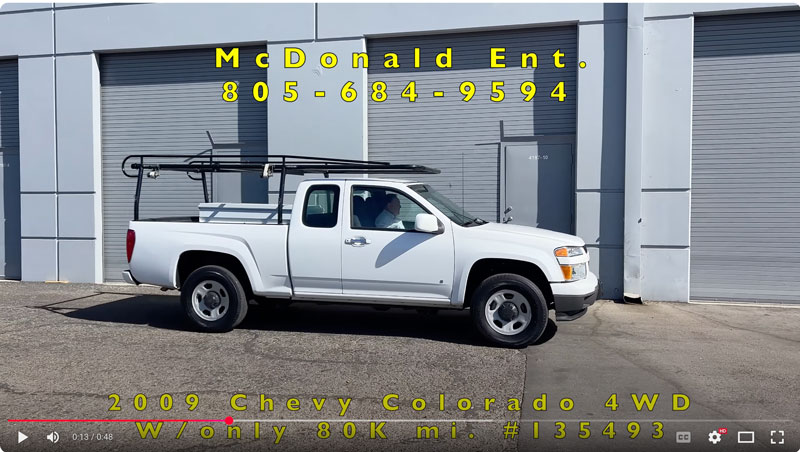 2009 Chevy Colorado 4WD Pickup w/ Only 80K mi on YouTube