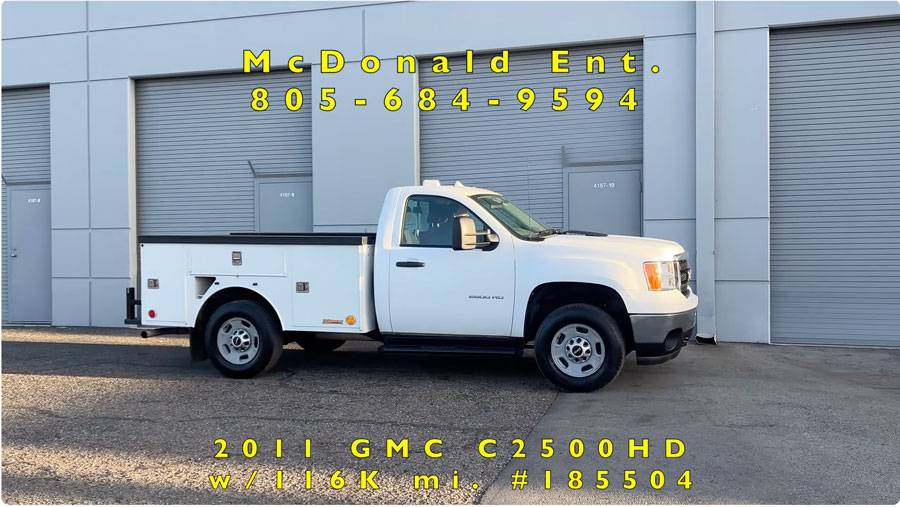 2011 GMC Sierra 2500HD Utility Truck w/ Only 116K on YouTube