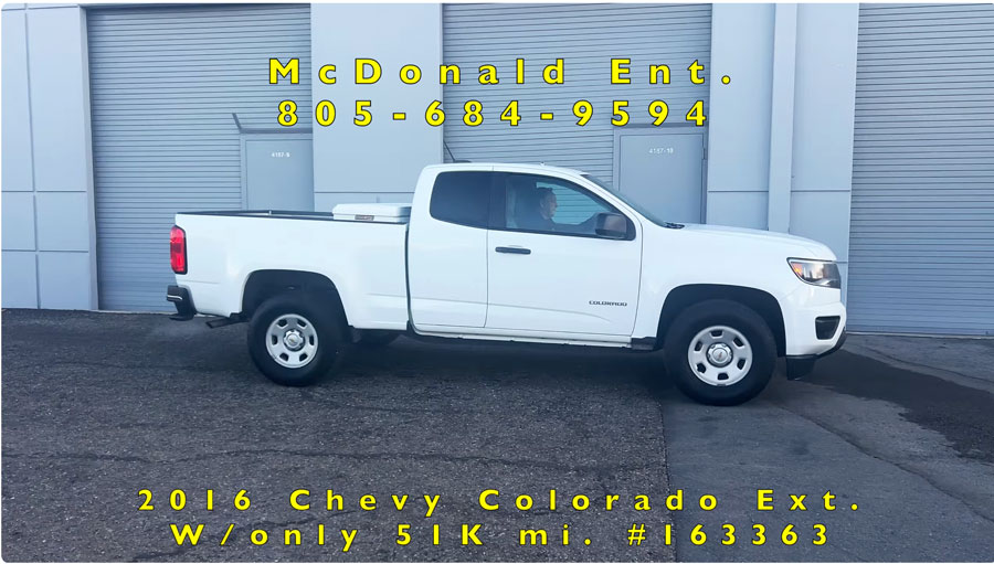 2016 Chevy Colorado Extra Cab Pickup w/ Only 51K mi on YouTube